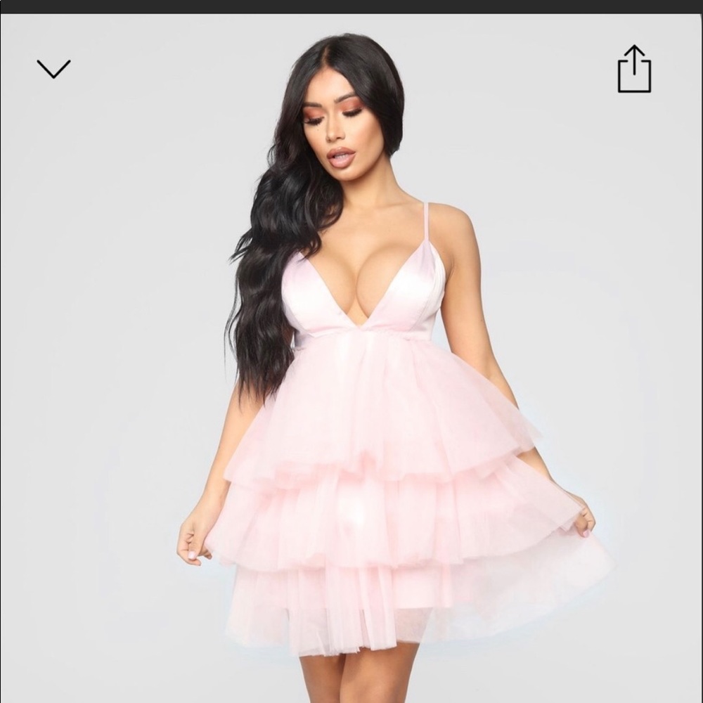 She’s Bad Ruffle Dress